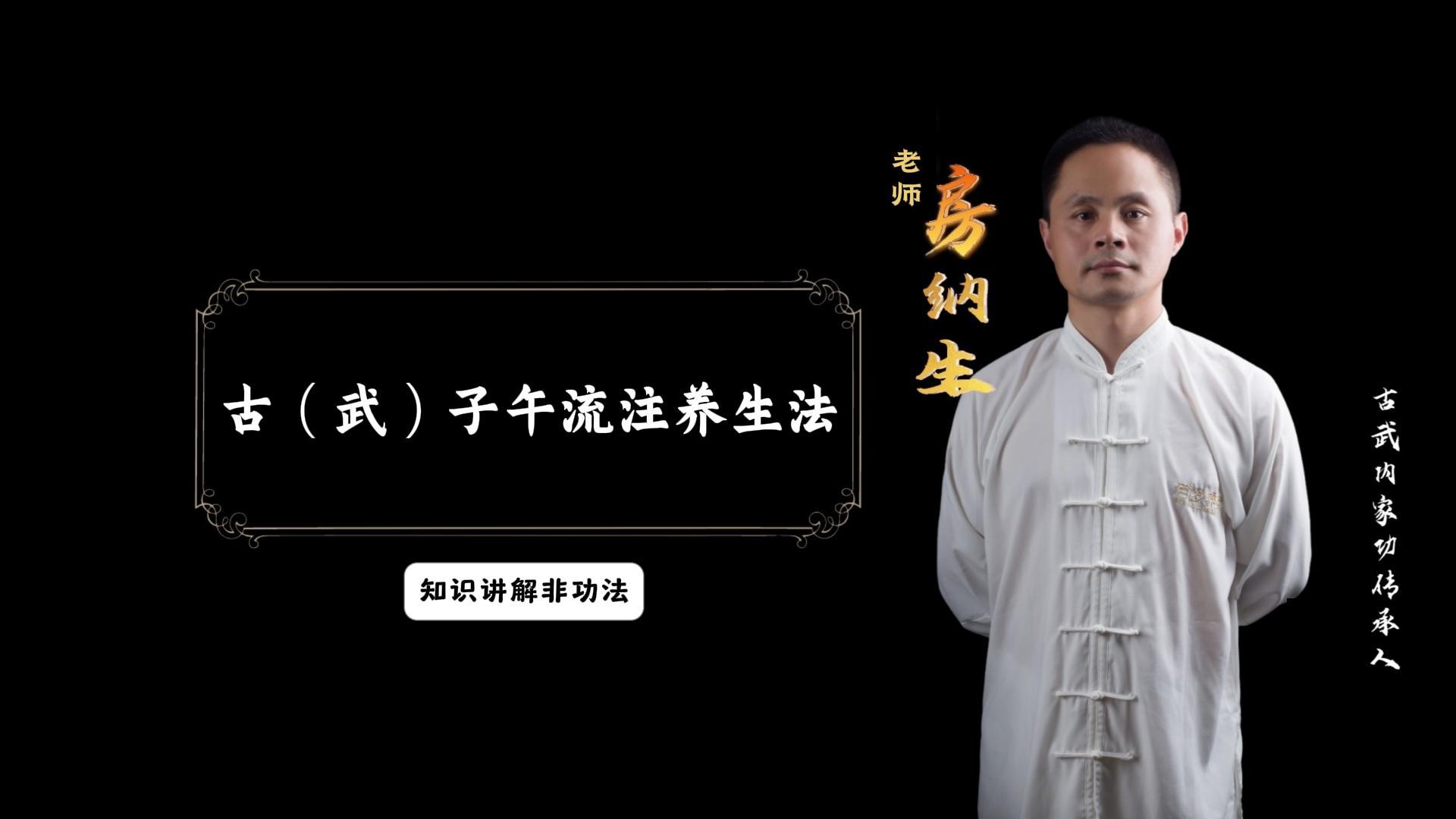 古（武）子午流注养生法（知识讲解非功法）有效期一年
